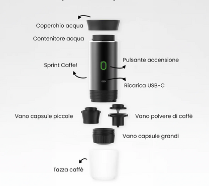 Naoliva | Macchinetta del caffè espresso portatile